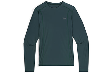 Image of Outdoor Research Echo Long Sleeve Tee - Mens, Douglas Fir, Medium, 2876272854-M