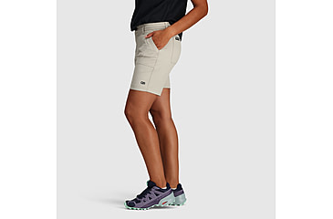 Image of Outdoor Research Ferrosi Shorts - Womens, 7in Inseam, Dark Sand, 6, 2876732287295