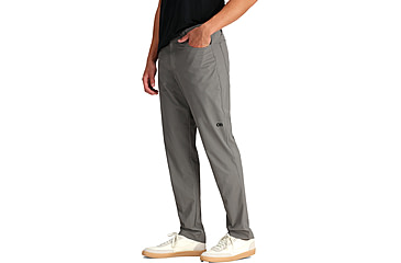 Image of Outdoor Research Ferrosi Transit Pants - Mens, 30in Inseam, Pewter, 36, 3002580008325
