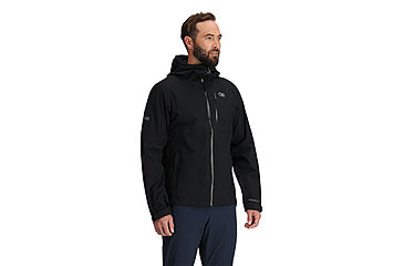 Image of Outdoor Research Foray 3L Jacket - Mens, Black, L, 3220880001008