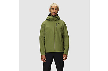 Image of Outdoor Research Foray 3L Jacket - Mens, Green, Extra Large, 3220880737009