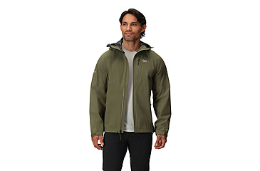 Image of Outdoor Research Foray 3L Jacket - Mens, Ranger Green, Extra Large, 3220882288009