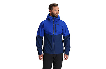 Image of Outdoor Research Foray 3L Jacket - Mens, Topaz/Cenote, Large, 3220882737-L