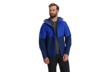 Image of Outdoor Research Foray 3L Jacket - Mens, Topaz/Cenote, Large, 3220882737-L
