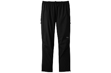 Image of Outdoor Research Foray 3L Pants - Mens, Black, 2XL, Regular, 3220890001-XXL-Reg