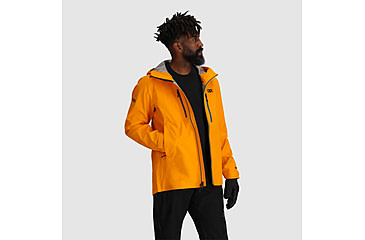 Image of Outdoor Research Headwall Gore-Tex 3L Jacket - Mens, Gold Nebula, L, 3220922761008