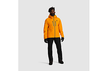 Image of Outdoor Research Headwall Gore-Tex 3L Jacket - Mens, Gold Nebula, L, 3220922761008