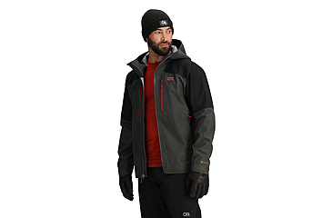 Image of Outdoor Research Headwall Gore-Tex 3L Jacket - Mens, Storm/Black, Large, 3220921345-L