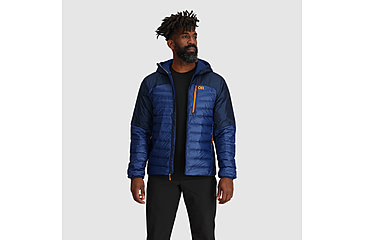 Image of Outdoor Research Helium Down Hoodie Jacket - Mens, Cenote, M, 2775722650007