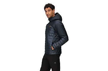 Image of Outdoor Research Helium Down Hoodie - Mens, Atlantic, Medium, 2775720252007