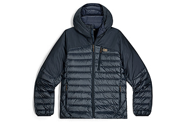 Image of Outdoor Research Helium Down Hoodie - Mens, Atlantic, Medium, 2775720252007
