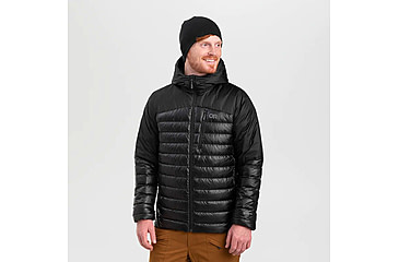 Image of Outdoor Research Helium Down Hoodie - Mens, Black, 3XL, 2775720001-XXXL
