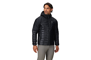 Image of Outdoor Research Helium Down Hoodie - Mens, Solid Black, Large, 2775721677008