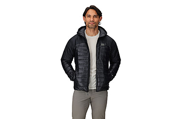 Image of Outdoor Research Helium Down Hoodie - Mens, Solid Black, Large, 2775721677008