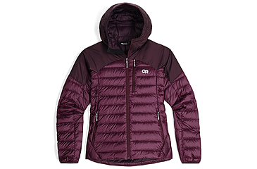 Image of Outdoor Research Helium Down Hoodie - Womens, Amethyst, Small, 2775910307006