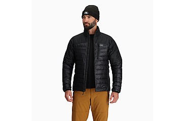 Image of Outdoor Research Helium Down Jacket - Mens, Black, Large, 3220950001008