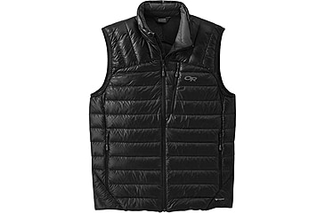 Image of Outdoor Research Helium Down Vest - Mens, Black, Small, 2775740001006