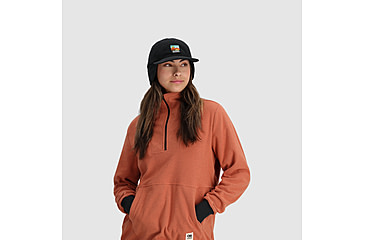 Image of Outdoor Research Howling Wind Fleece Cap, Black, Small/Medium, 3006720001015