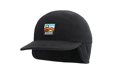 Image of Outdoor Research Howling Wind Fleece Cap, Black, Small/Medium, 3006720001015