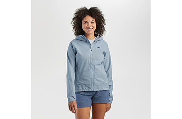 Image of Outdoor Research Motive AscentShell Jacket - Womens, Arctic, L, 2799941852008