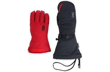 Image of Outdoor Research Mt. Baker II GORE-TEX Mitts, Black, Medium, 3000120001007