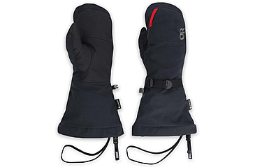 Image of Outdoor Research Mt. Baker II GORE-TEX Mitts, Black, Medium, 3000120001007