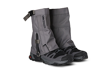 Image of Outdoor Research Rocky Mountain Low Gaiters II, Pewter, Large, 3224230008008