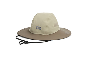 Image of Outdoor Research Seattle Rain Hat, Pro Khaki/Morel, Small, 3222902868-S