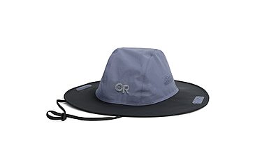 Image of Outdoor Research Seattle Rain Hat, Summit/Black, Small, 3222902845006