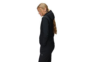 Image of Outdoor Research Shadow Wind Hoodie - Womens, Black, Extra Large, 3009000001009