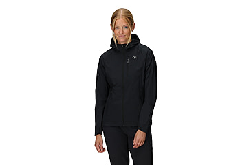 Image of Outdoor Research Shadow Wind Hoodie - Womens, Black, Extra Large, 3009000001009