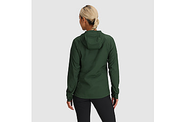 Image of Outdoor Research Shadow Wind Hoodie - Womens, Grove, L, 3009002445008