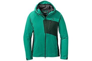 Image of Outdoor Research Skyward II Jacket - Womens, Jade/Fir, Extra Small, 2680941896005