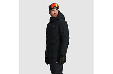 Image of Outdoor Research Snowcrew Down Jacket - Mens, Black, Extra Large, 3004610001009
