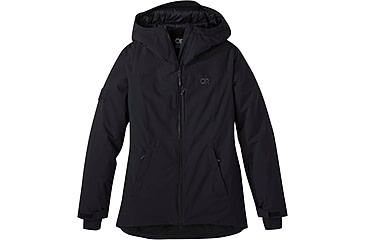 Image of Outdoor Research Snowcrew Jacket - Womens, Black, Large, 2832050001008