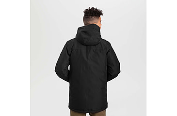 Image of Outdoor Research Stormcraft Down Parka - Mens, Black, Small, 2831890001006