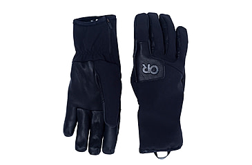 Image of Outdoor Research Stormtracker Sensor Windbloc Gloves - Mens, Black, Large, 3221870001008