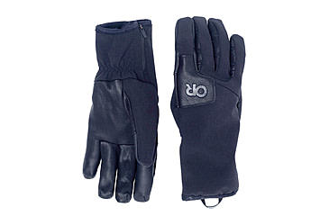 Image of Outdoor Research Stormtracker Sensor Windbloc Gloves - Womens, Neptune/Oyster, Large, 3221902798008