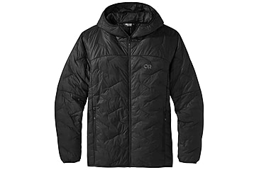Image of Outdoor Research SuperStrand LT Hoodie - Mens, Black, Extra Large, 2896200001-XL