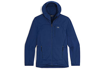 Image of Outdoor Research Vigor Grid Fleece Full Zip Hoodie - Mens, Cenote, S, 3005032650006