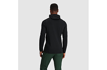 Image of Outdoor Research Vigor Grid Fleece Pullover Hoodie - Mens, Black, Large, 3005020001008