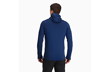 Image of Outdoor Research Vigor Grid Fleece Pullover Hoodie - Mens, Cenote, Small, 3005022650006