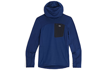 Image of Outdoor Research Vigor Grid Fleece Pullover Hoodie - Mens, Cenote, Small, 3005022650006
