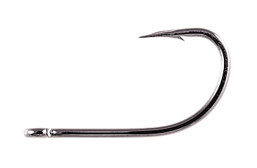 Image of Owner Hooks Aki Hook, Black Chrome, 3/0, 5170-131