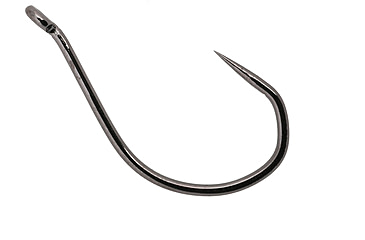 Image of Owner Hooks Barbless No Escape Hook, Black Chrome, 3/0, 4106-131
