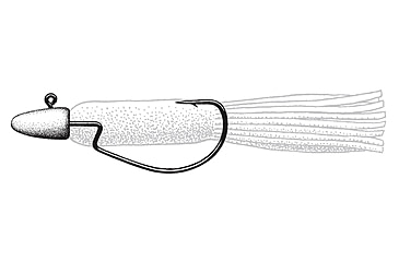 Image of Owner Hooks Darter Head Offset Hook, 1/0 - 3/16 oz., 4153-031