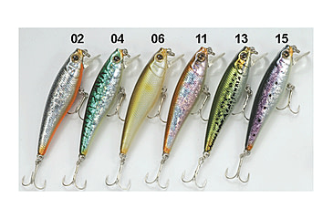 Image of Owner Hooks Ripn Minnow 65, Green Tiger, 04, RM65-04