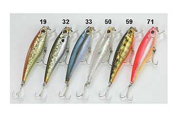 Image of Owner Hooks Ripn Minnow 65, Green Tiger, 04, RM65-04