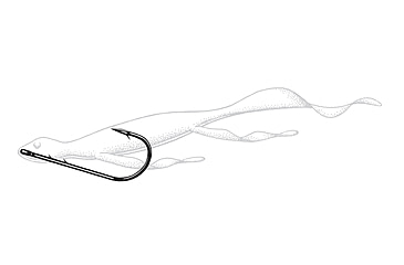 Image of Owner Hooks Straight Shank, Wide Gap Hook, 3/0, 5103-131