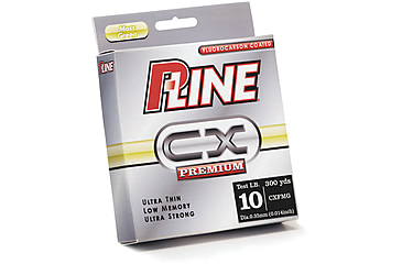 Image of P-Line CX Premium Fluorocarbon-Coated Mono Filler Spool 12lb 300yd Moss Green, CXFMG-12